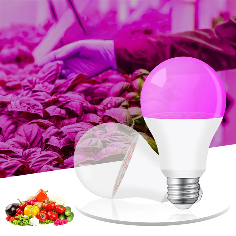 E27 Plant Grow Bulb Waterproof Full Spectrum Greenhouse Grow Light for Hydroponics System Flower Vegetable Plant led grow lamp led plant light growing lamp bulb