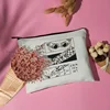 Anime Jujutsu Canvas Cosmetic Bag Organizer Office Supplies Storage Pencil Case Zipper Pouch Wallet Makeup Bags Comic Con Gifts 1