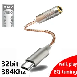 USB - C to 3.5mm HiFi DAC Earphone Amplifier & Audio Adapter (CB1200AU Upgraded)