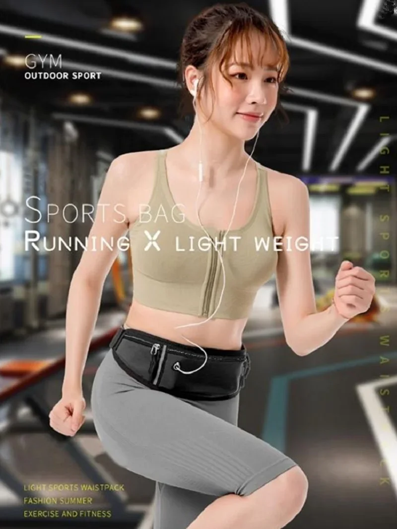 Jooksuvöö kott esiküljelt, lukuga taskutega