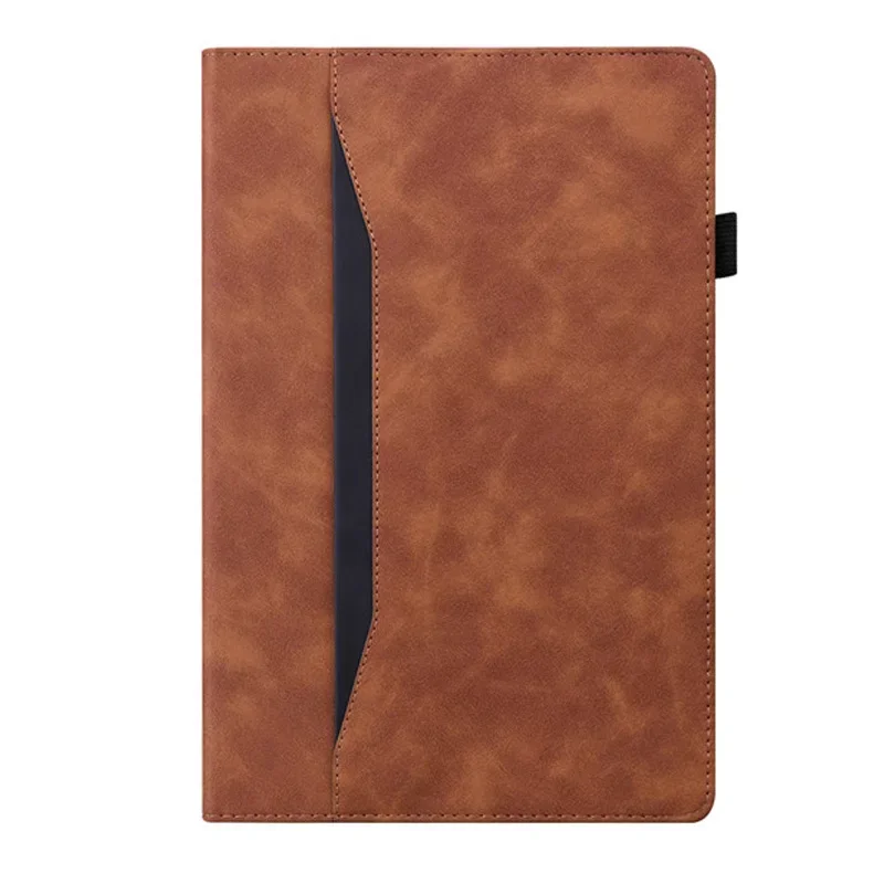 Luxury Leather Wallet Stand Tablet Case