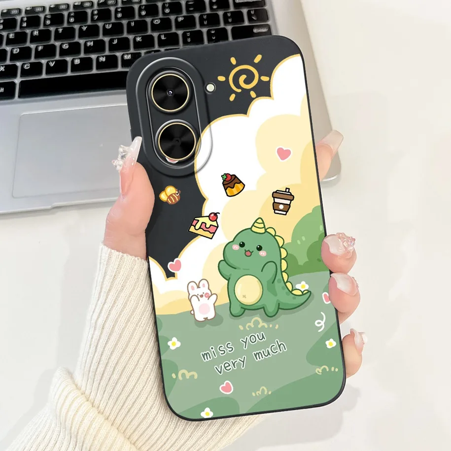 Lovely Avocado Cartoon Soft Silicone Bumper Phone Case