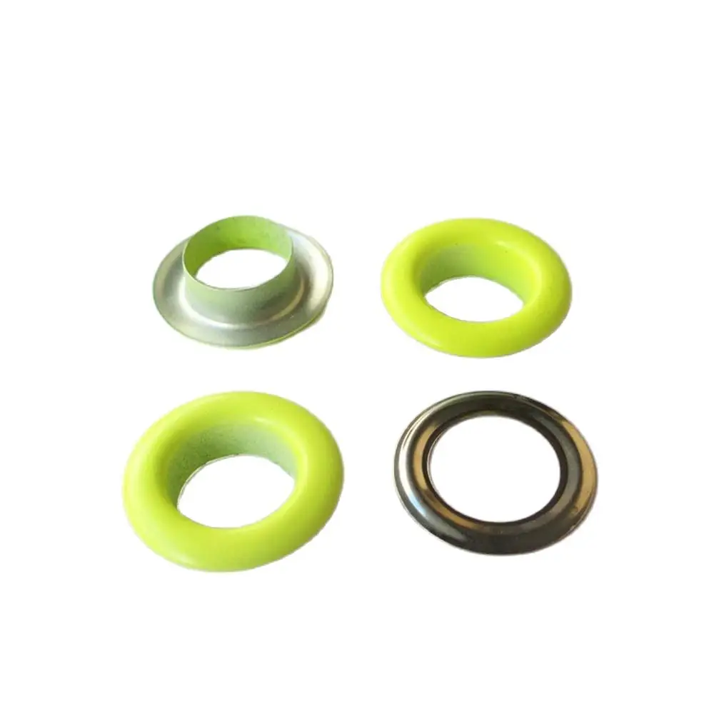 Eyelets Leather Crafts Repair Grommet Round Eye Rings For Bag Shoes Clothing Leather Hat DIY Accessories 40sets 10mm