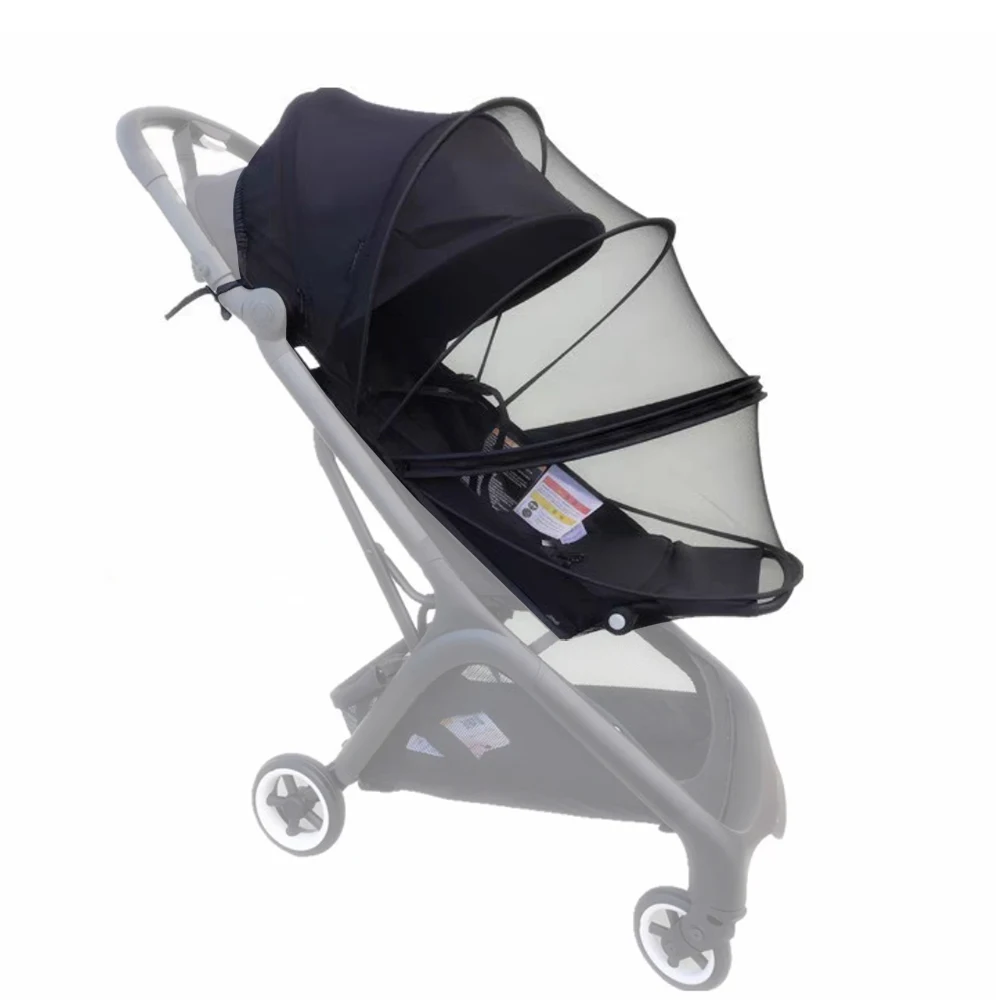 Stroller Mosquito Net For Bugaboo Butterfly Foldable With Zipper Openable