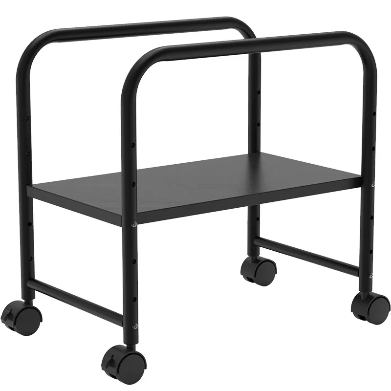 사무실 컴퓨터 메인 호스트 케이스 브래킷 브레이크 열 방출 기능이 있는 다기능 스토리지 랙 컴퓨터 케이스 지원