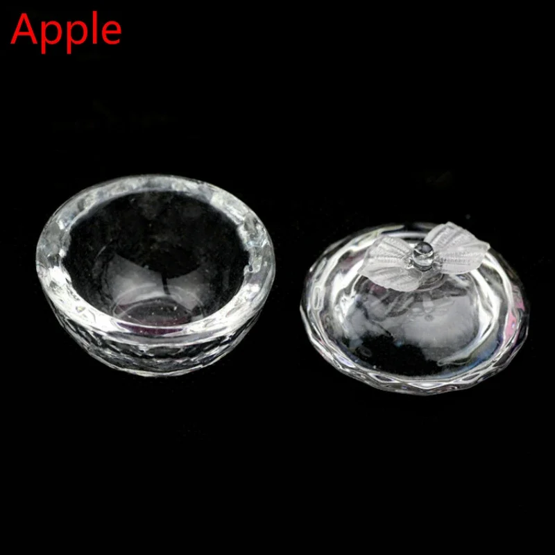 1pcs Nail Acrylic Liquid Glass Cup Acrylic Powder Transparent Glass With cover design Octagonal Shaped Crystal Cup Nail Tools