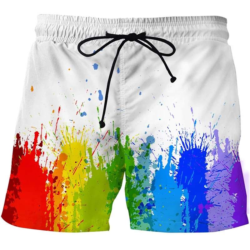 

Scrawl 3D Print Beach Shorts Men Women Abstract Art Cool Short Pants Summer Casual Comforts Skateboard Shorts Sport Swim Trunks