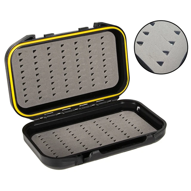 Larger Capacity Fly Fishing Storage Box Double-Sided Waterproof