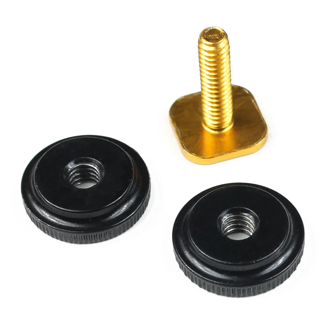 Tripod Mount Hot Shoe Adapter 1/4 3/8 inch Screw Single Nut Double Layer to Flas