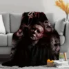 Halloween Blanket,Horror Movie Halloween Character Cover Blanket,Halloween Blanket - Suitable for sofa, bed, travel, camping, li 1