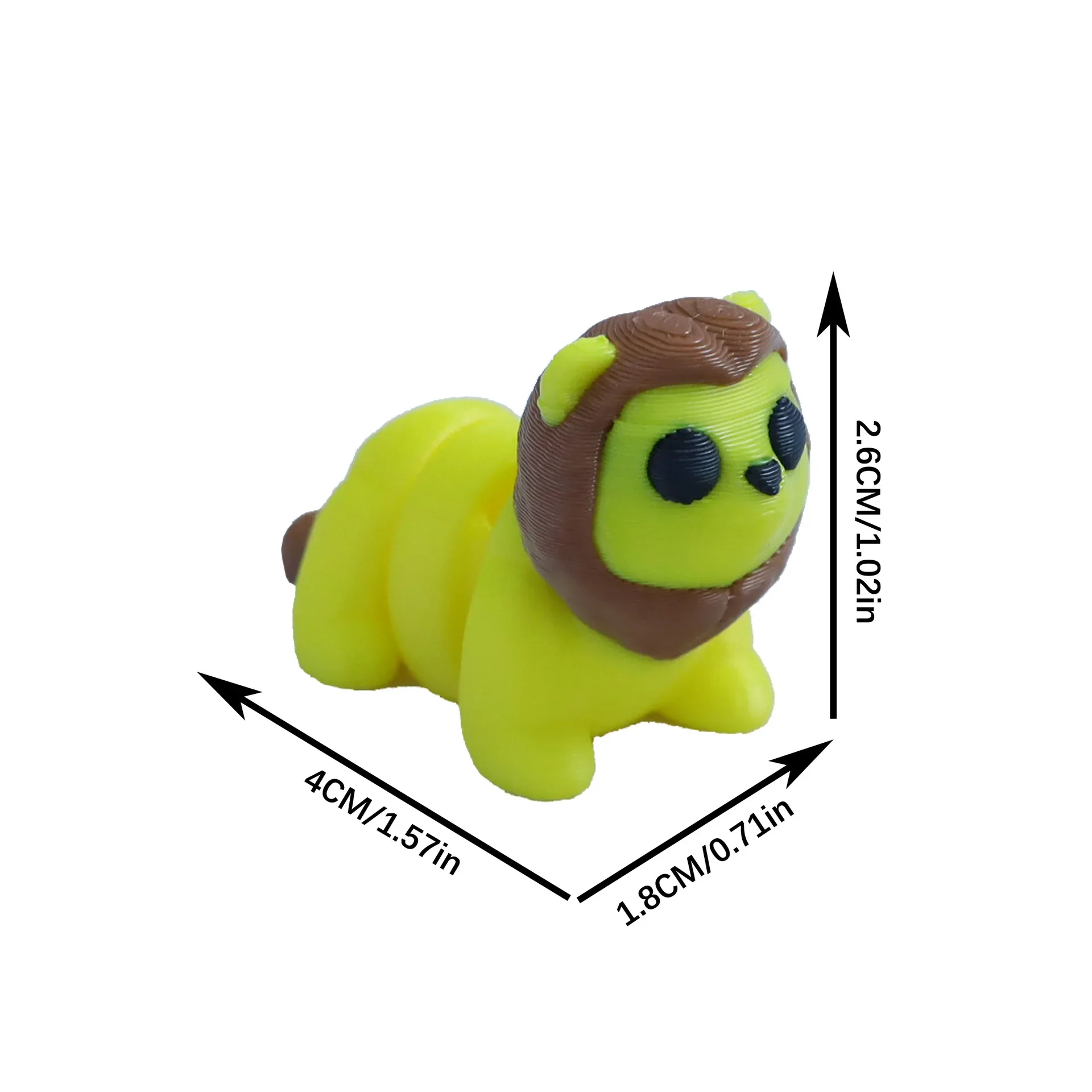 Whimsical 3D Printed Animal Figurine Ornaments – Durable & Fun Party Decor