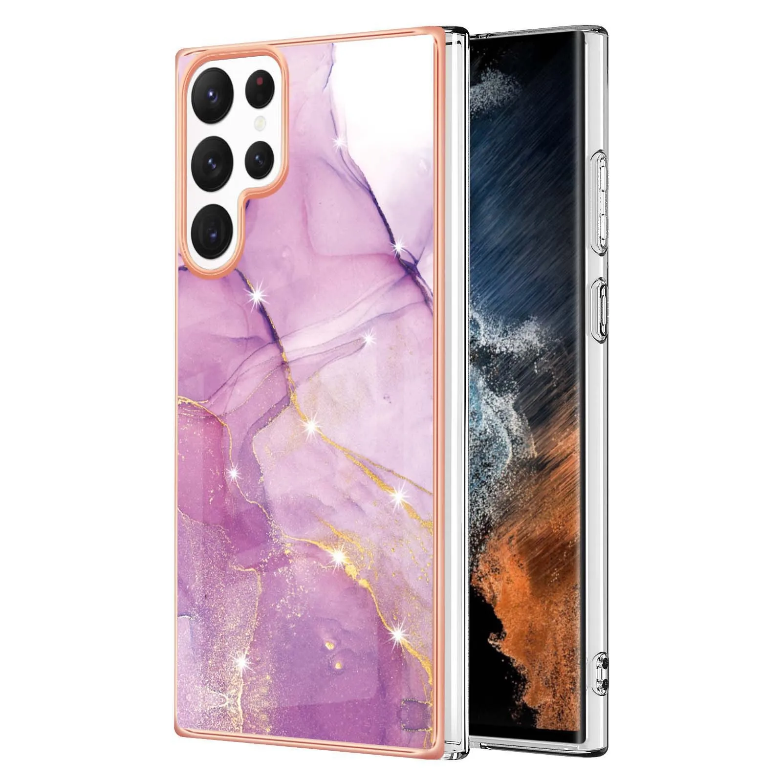 

Phonecase for Samsung Galaxy S23ultra Case, TPU Material Phone Case Galaxy S23 Case Marble Pattern