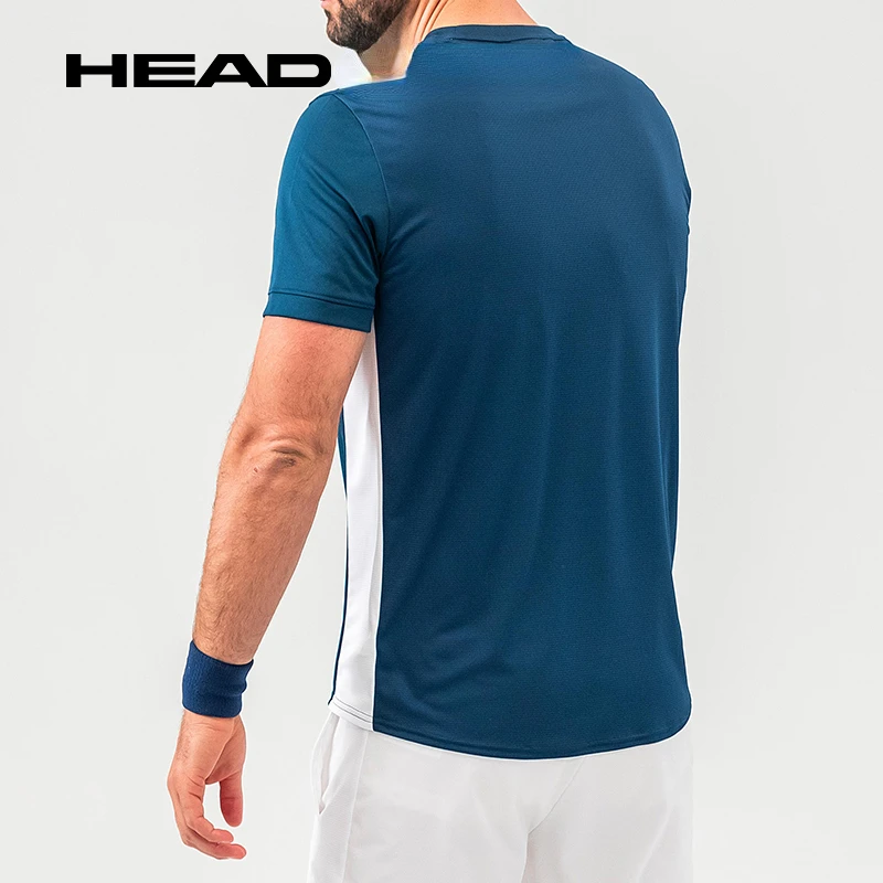 Head tennis t-shirt clothing men male short sleeve sport SLICE T-Shirt sportswear fitness