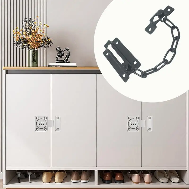 Security Door Chain Guard Anti-Theft Latch Chain Locks Door Lock Thickened