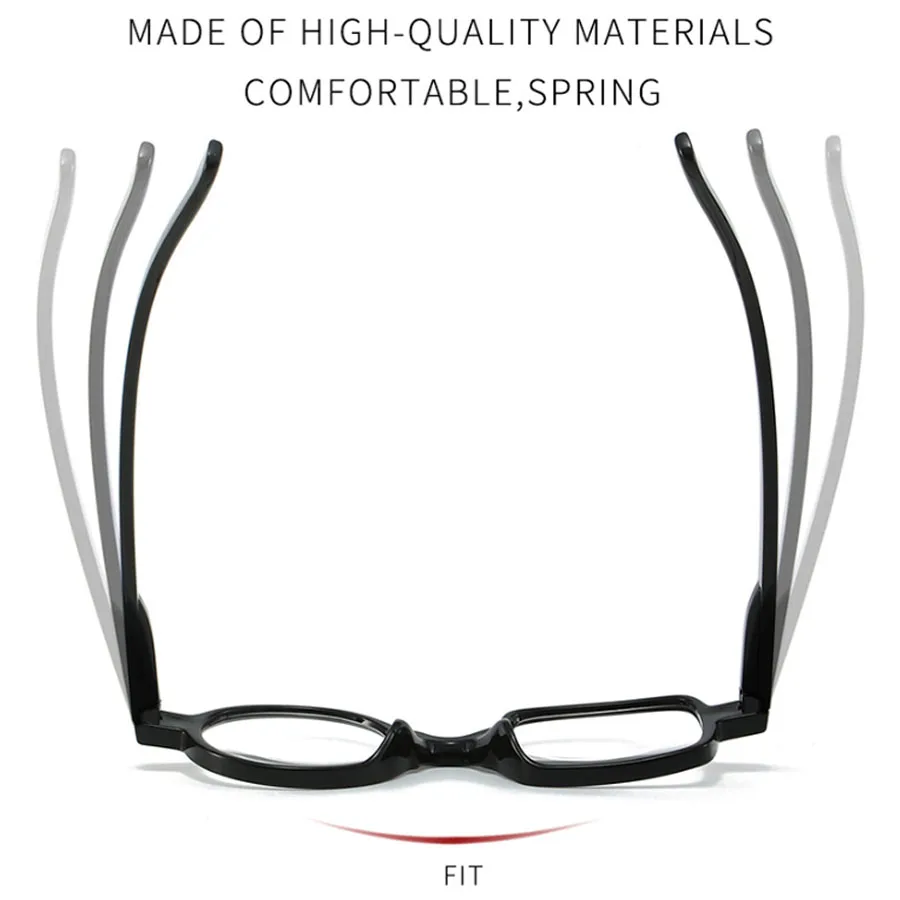 Stylish Irregular Vintage Reading Glasses for Men and Women – Perfect for Everyday Elegance