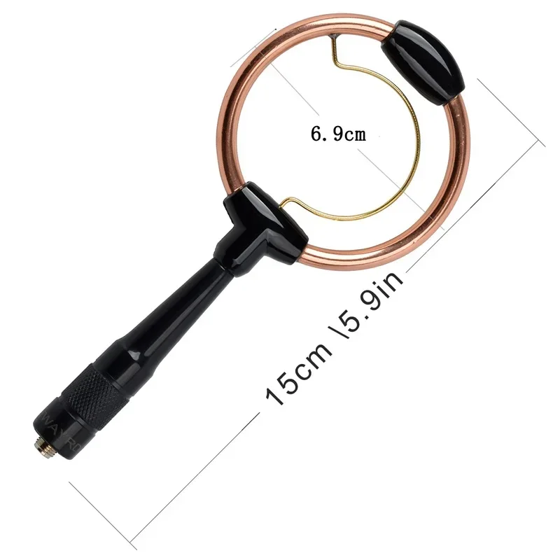 SMA-Female Dual Band VHF/UHF 144/430Mhz 20W High Gain Dual-Loop Ham Radio Antenna For BaoFeng BF-F8HP UV-82HP Two Way Radio
