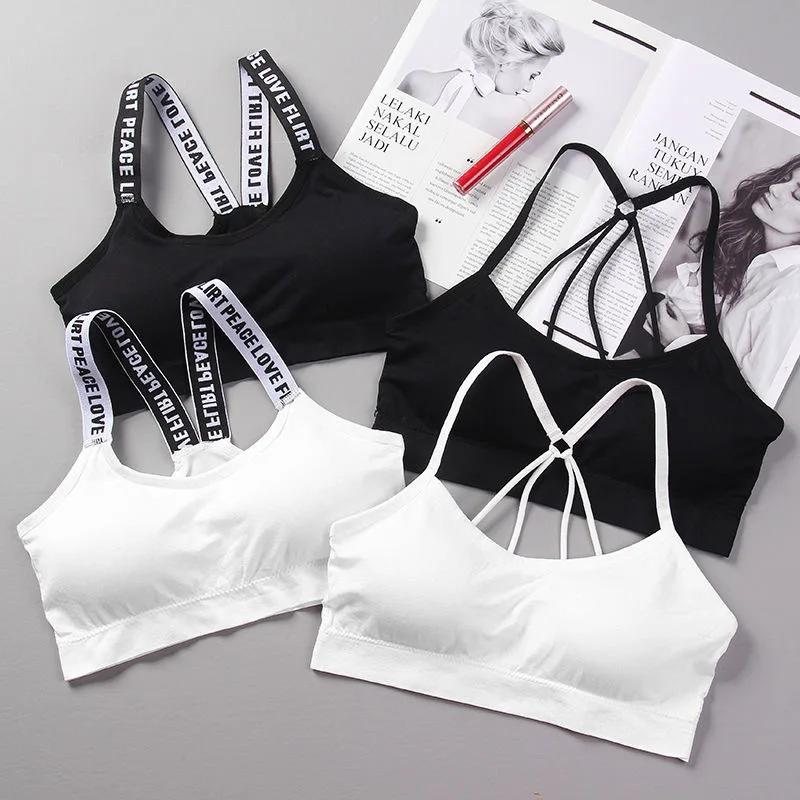 Women Bras Breathable Sexy Seamless Top Sports High Impact For Gym Fitness Yoga Push Up