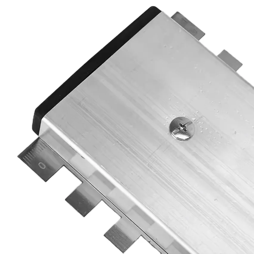 24 Inch 2/5" x 2/5" Square Notch Trowel , Wall Tile Leveling Tool for Masonry Large Tiles