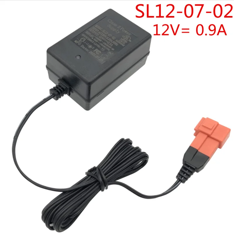 Chargeur Universel 12V Pour Voiture Et Moto électrique Enfant - Indicateur LED Rouge/vert, 500 MA
