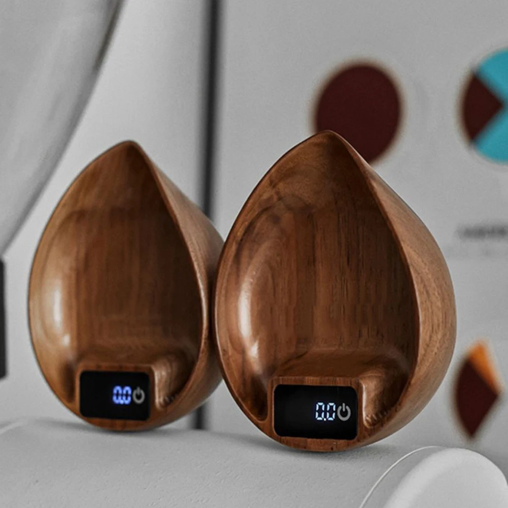 

Usb Charging Digital Scale Lcd Wooden Food Scale Digital Jewelry Tea Coffee Beans Digital Display Electronic Scales Kitchen Tool