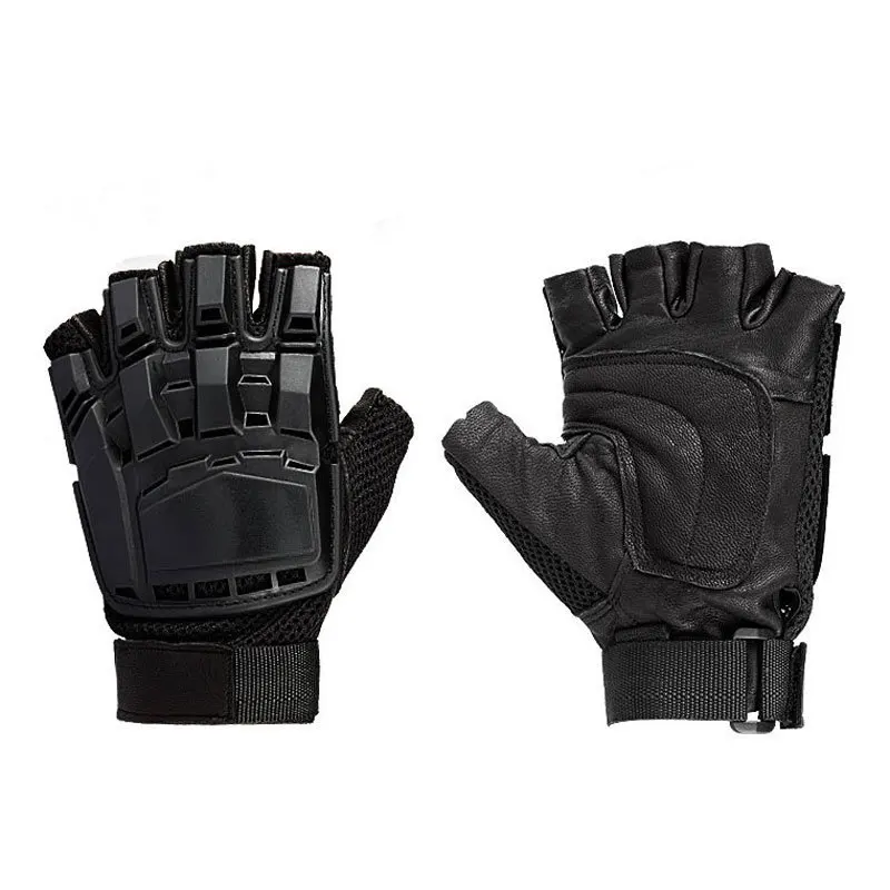 2025 Outdoor Techwear Tactical Half Finger Gloves Multifunction Combat Training Bicycle Sport Motorcycle Gloves