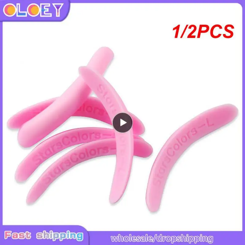 

1/2PCS Silicone Eyelash Perm Pad Lash Lifting Kit 3D Eyelashes Extension Curler Applicator Tools