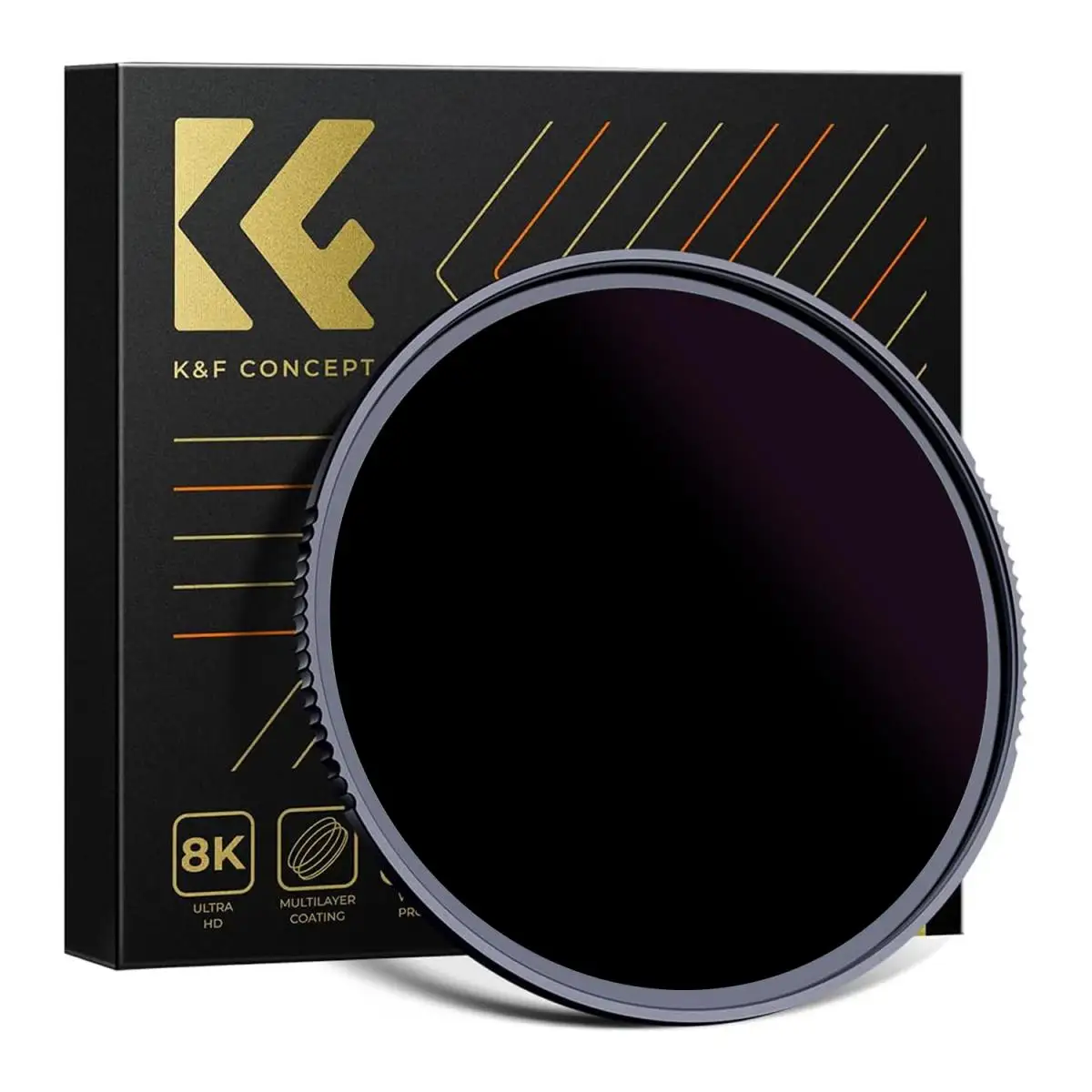 

K&F Concept 77mm ND100000 Solar Eclipse Filter 67mm 82mm Neutral Density Filter NANO-X Series 49mm 52mm 55mm 58mm 62mm 72mm 95mm