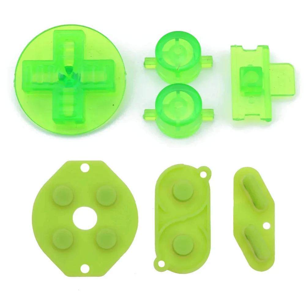 Rubber Conductive D-Pad and Button Set Replacement