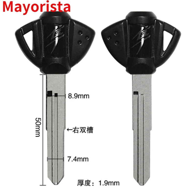

Mayorista For Suzuki Hayabusa GSXR1300 GSXR1000 GSXR750 GSXR600 Accessories GSX R1300 R1000 R750 Motorcycle Uncut Blank Keys