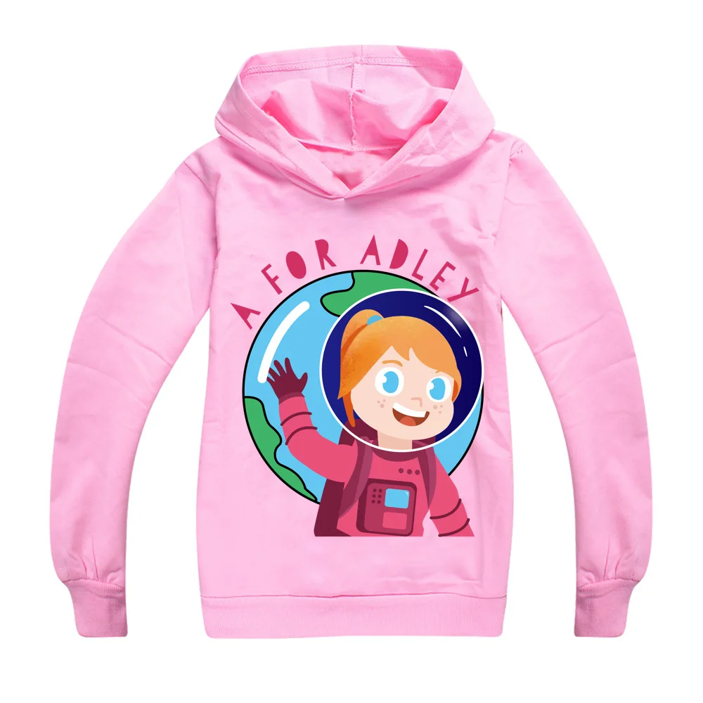 

Autumn/Winter Children's Sweatshirt Girls Boys Kids Hoodie A for Adley Long Sleeve Toddler Jacket Sweater Hoodie Baby Clothes