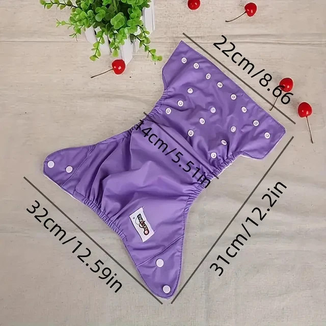 Baby waterproof diaper Baby cloth diaper training pants diaper pants pull-up pants - Image 2