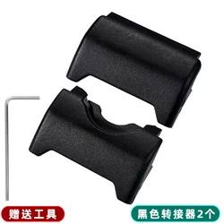 Enhanced Rubber Strap & Stainless Steel Bracelet Adapter (Black)