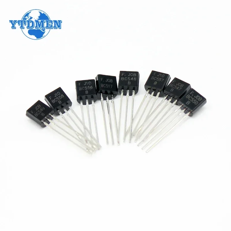 50PCS BC327 BC337 BC547 BC548 BC549 BC550 BC556 BC557 BC558 C1815 C945 TO-92 Transistor Triode NPN bjt transistor transistors kit triac transistor