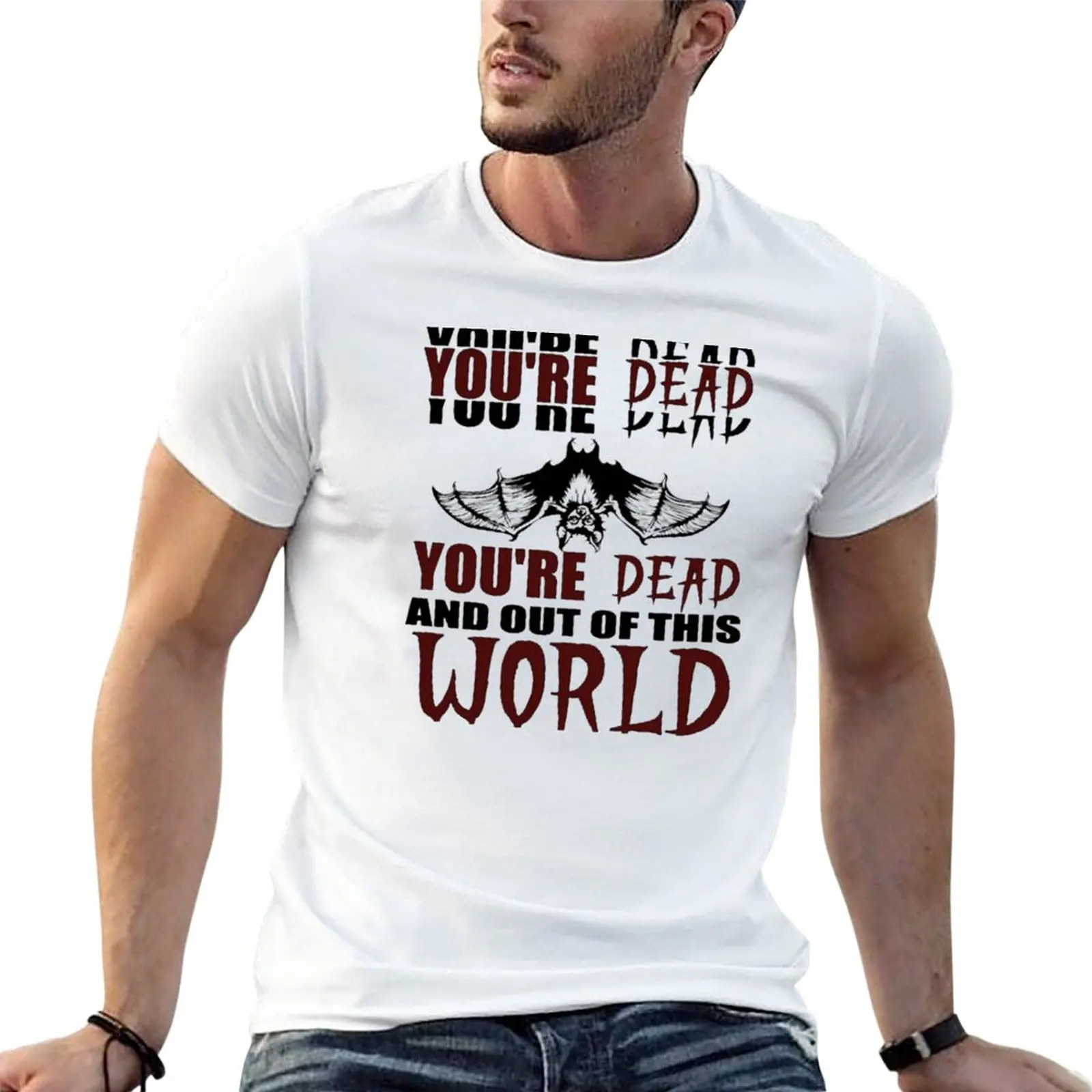 

New What We Do In the Shadows Your Dead T-Shirt custom t shirt animal print shirt for boys Blouse custom t shirts mens t shirt