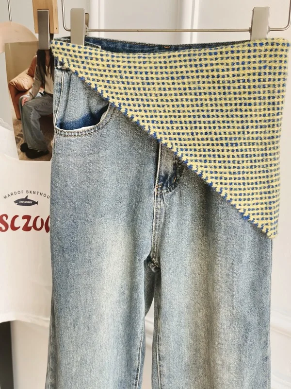 Korea-Stil Wolle 2025, dreieckiges Binder-Kopftuch, modisches Hot-Girl-Verbandkleid, Furz-Vorhang, Taillenschal, passender Kopfschmuck – Detail 21