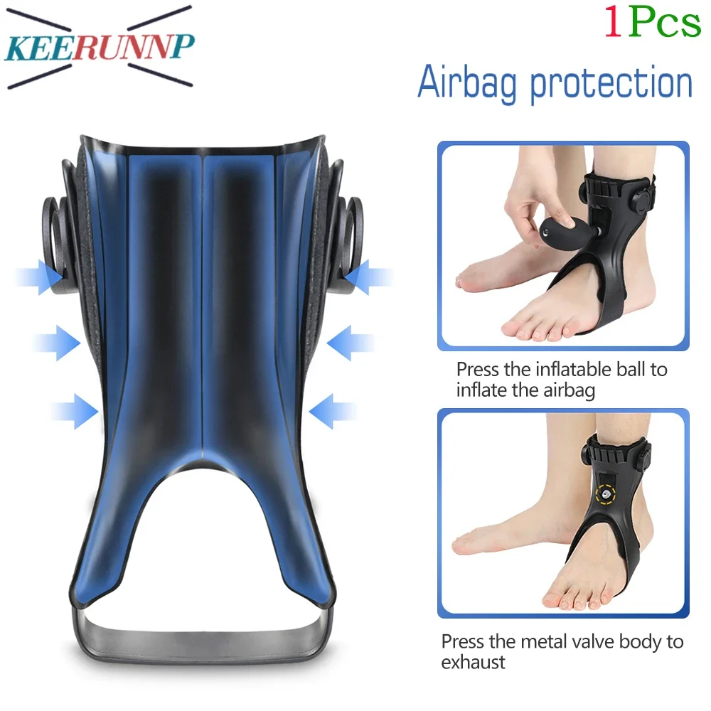 1 Pz Piede Drop Brace Piede Up Caviglia Piede Ortesi Supporto Per Emiplegia Stroke-Leggero Piede Drop Brace Per Camminare Meglio