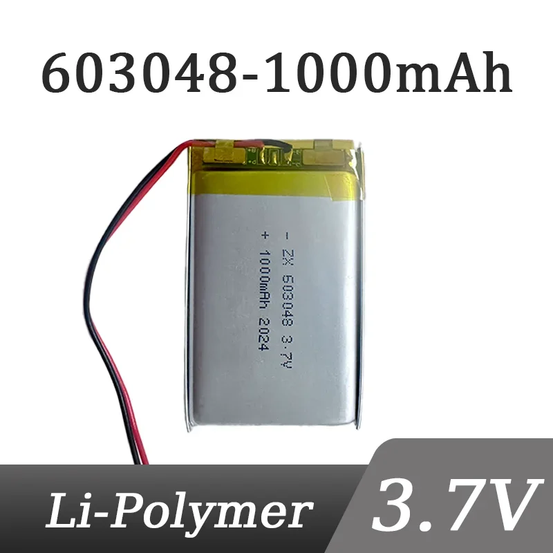 Batterie Drone 3,7V 1000mAh Li-Po Lot 1-10 Pcs