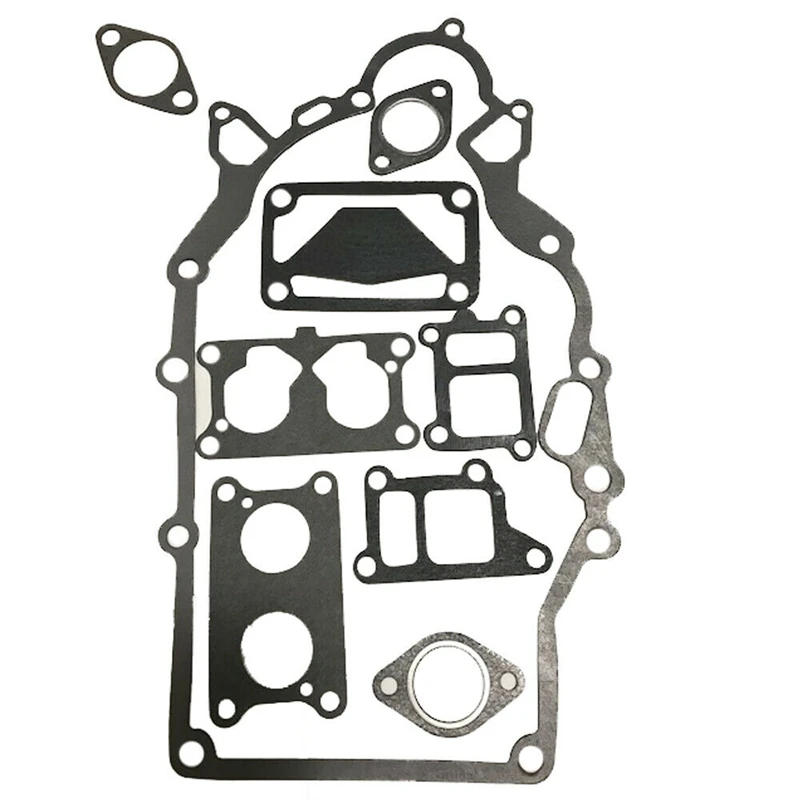 Engine Rebuild Complete Gasket Kits w/ 2 Oil Seals For Kawasaki Mule Gas KAF620 11004-2107