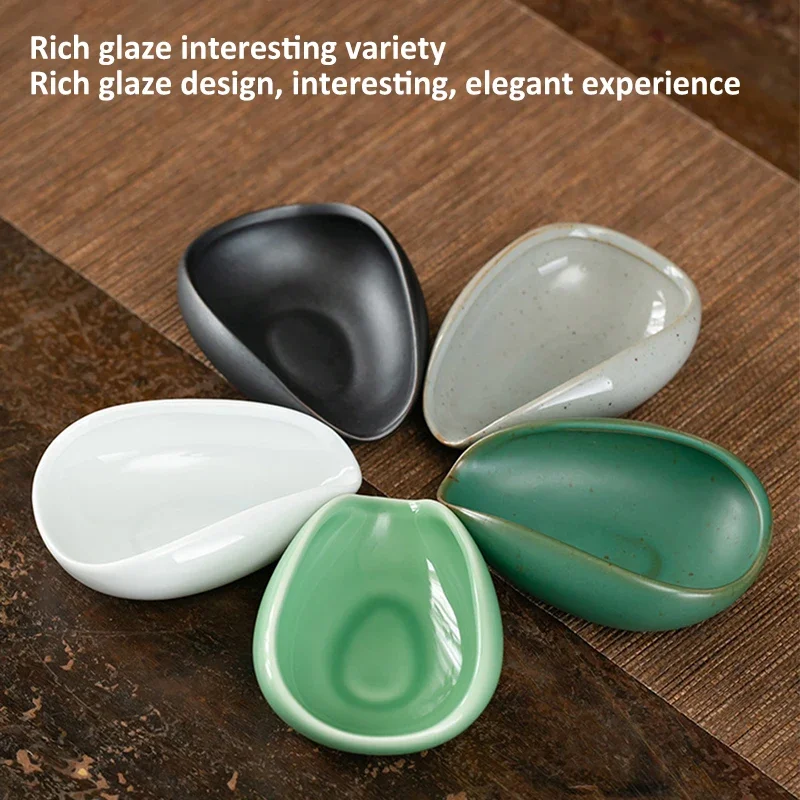 Ceramic Coffee Bean Measuring Cup and Tray