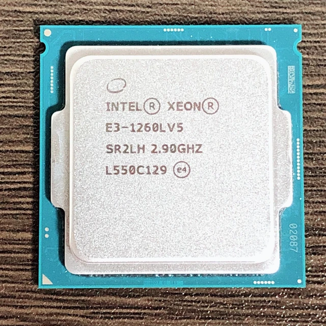 Intel Xeon E3 1260l V5 8m Cache 2.90ghz 45w Sr2lh Quad-core Eight-thread  Lga1151 Cpu Processor - Cpus - AliExpress
