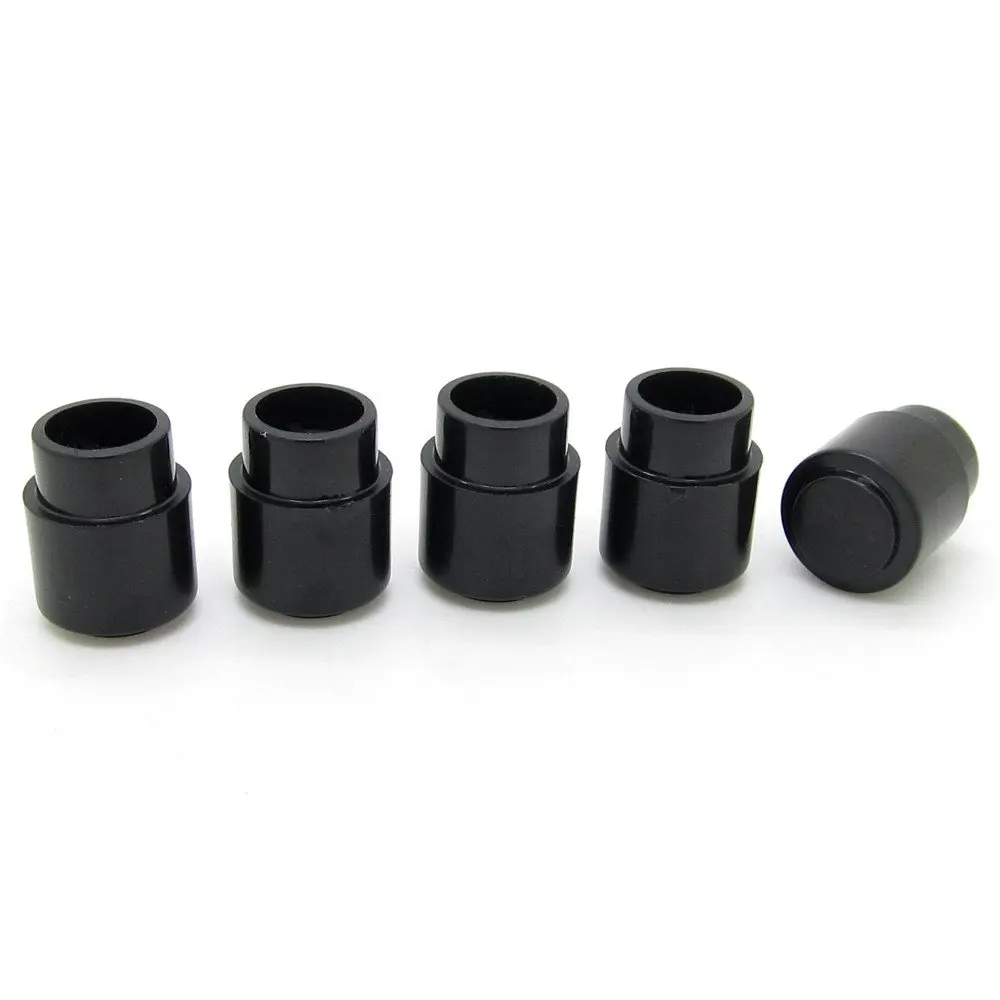 

Guitar Toggle Switch Cap Tip Push On Top Hat Round Black Parts Pack Of 5