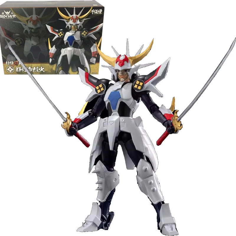 

Sentinel Ronin Warriors Bright Emperor Flame God Brilliant Emperor Agni Zhentian Liao Anime Figure Model Toys