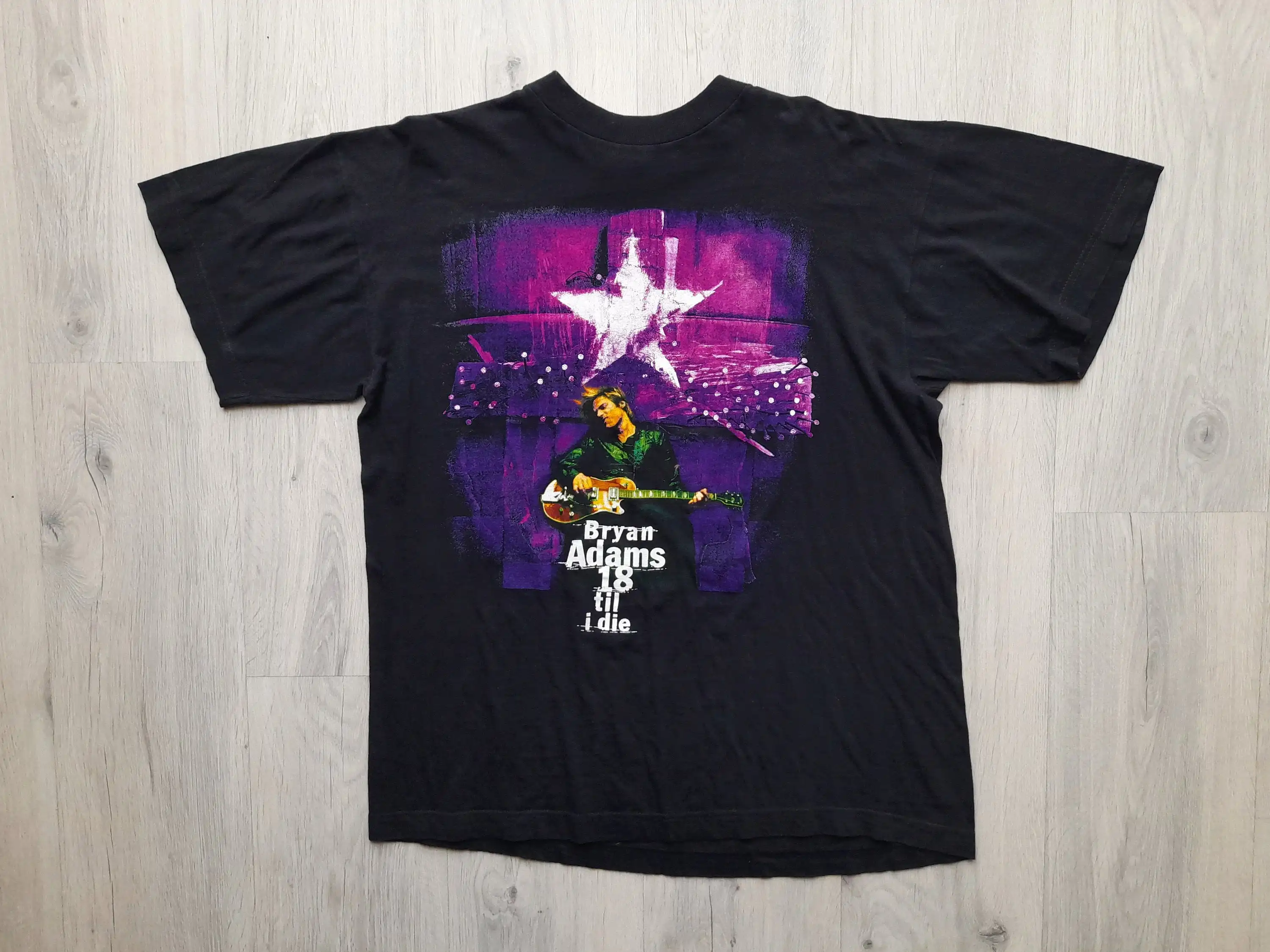 Maglietta Vintage Harley Adams 18 Til I Die Tour 1997 Vintage