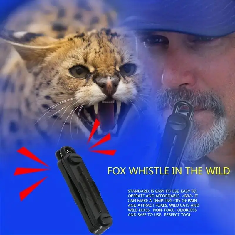 Sifflet portable appel animaux renards chiens chats pour chasse accessoire pêche France