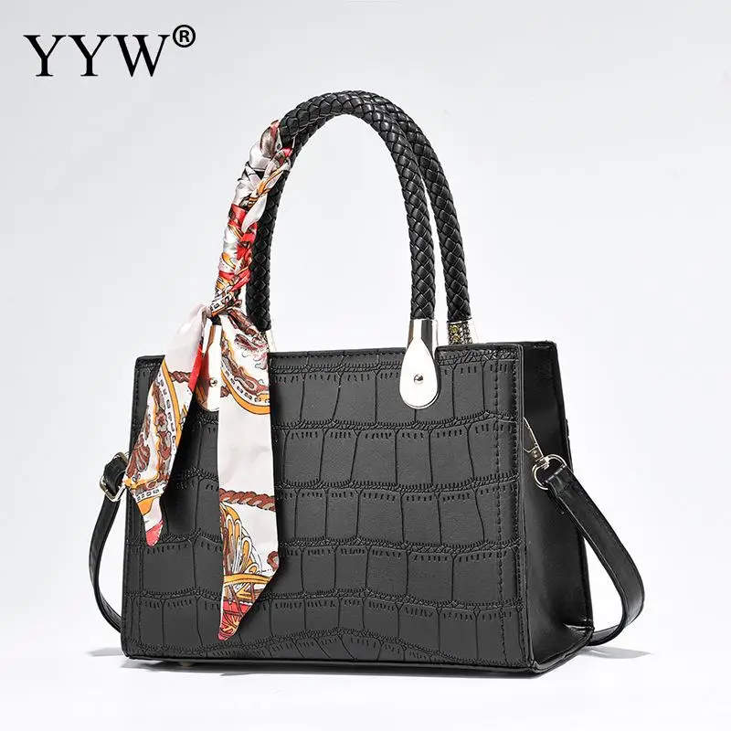 High Quality Ladies Leather Leathr Handbag 2023 Luxury Retro Designer Alligator Women Shoulder Messenger Bags Ladies Tote Bolsas