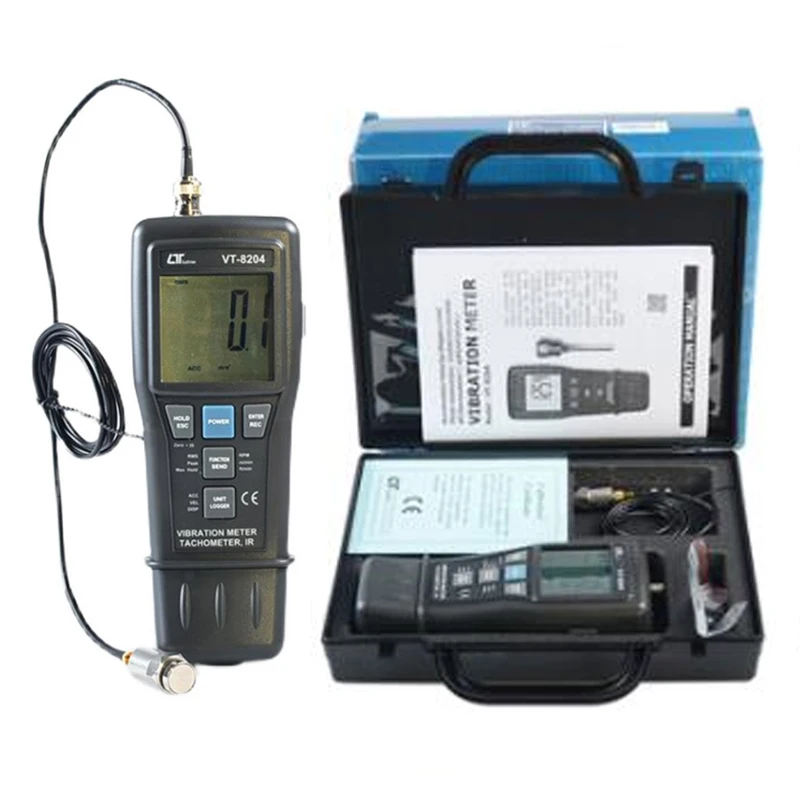 LUTRON VT-8204 VT8204 Digital Vibration Tester Tachometer