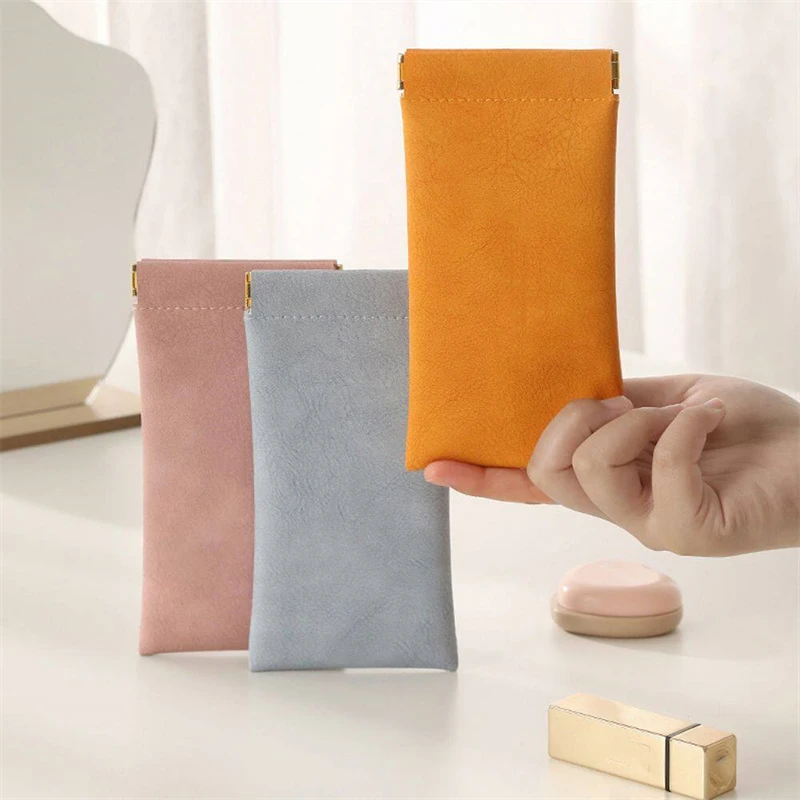 Portable Glasses Bag Fashion Women's Protection Storage Bag Male Eyewear Orgnizer Box