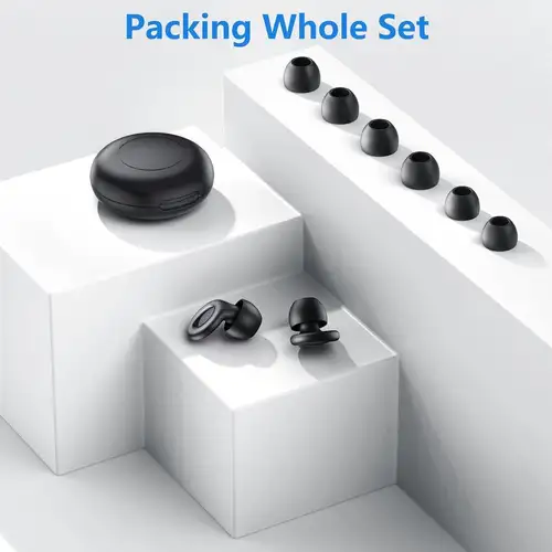Eayburst Ear Plugs for Sleeping Noise Cancelling Silicone EarPlugs for Concerts Traveling Studying Focus Reusable Ear Protection - Image 5