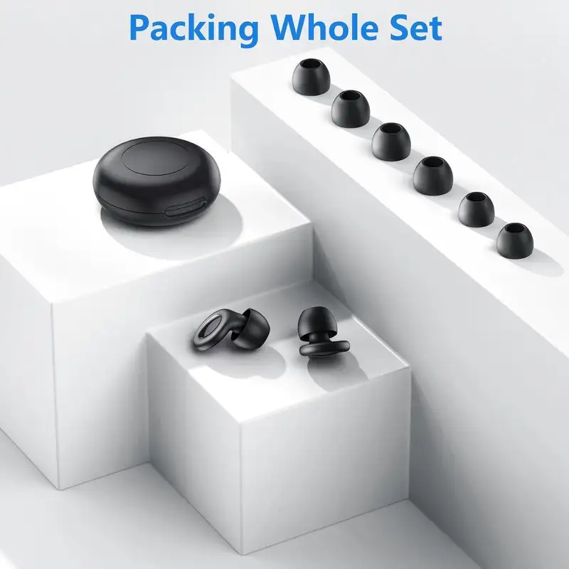 Eayburst Ear Plugs for Sleeping Noise Cancelling Silicone EarPlugs for Concerts Traveling Studying Focus Reusable Ear Protection - Image 5
