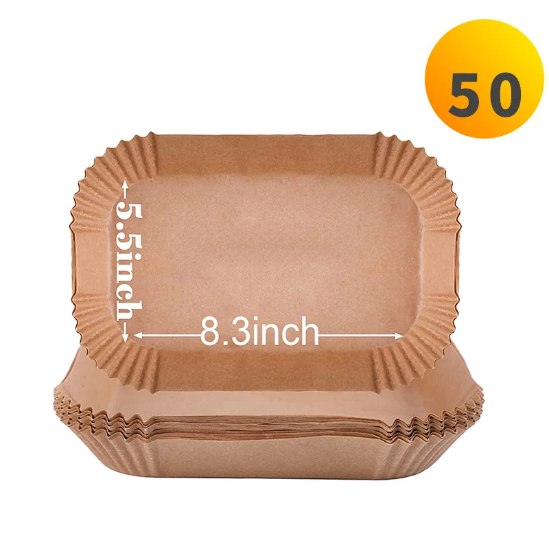 50 Pcs Rectangular